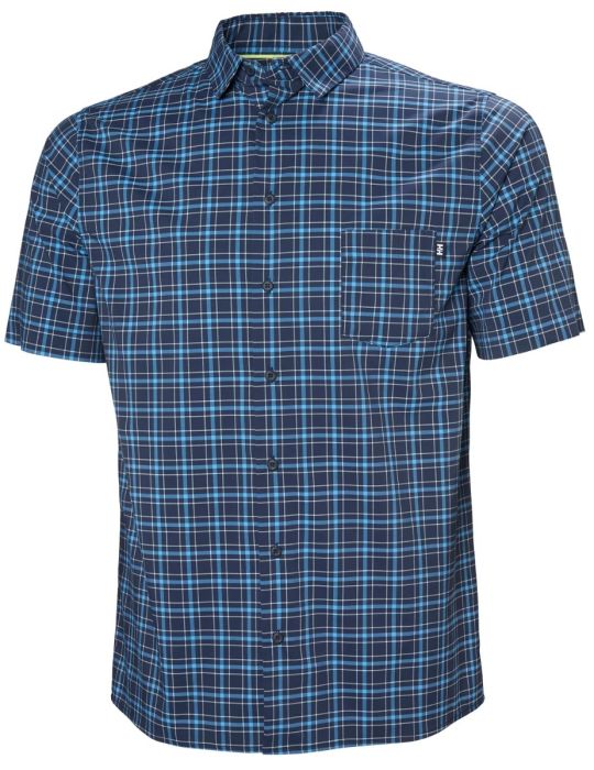 QD SS Shirt herreskjorte - Helly Hansen Kortærmede skjorter - Skjorter Tøj