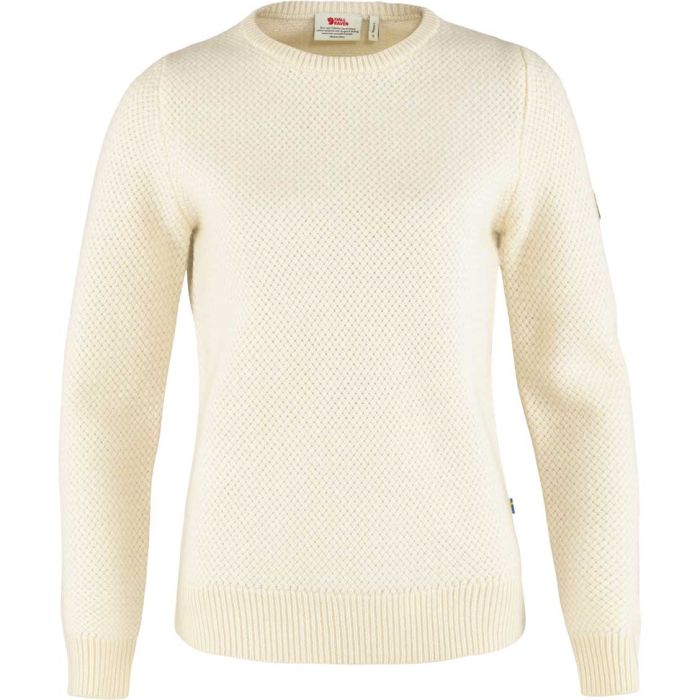 Övik Structure Sweater W damesweater - - Fleece, strik trøjer - Tøj