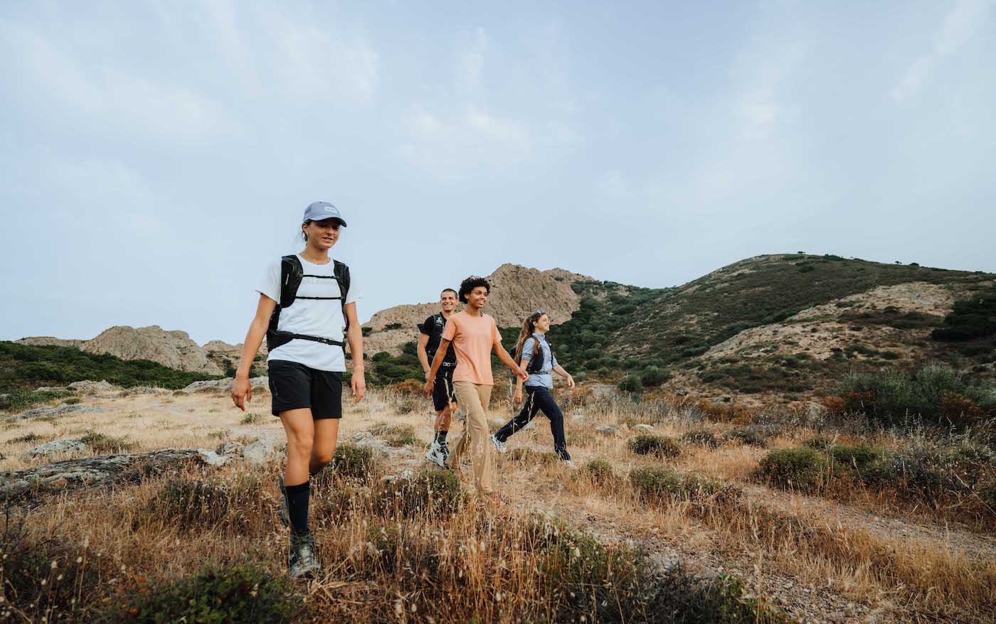 Hvad er vandring, fast hiking og løb?